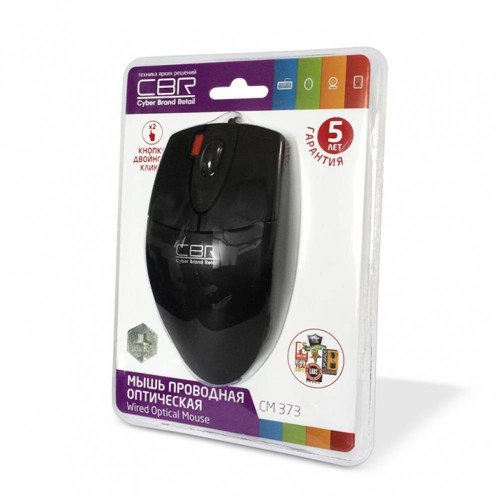 Мышь CBR CM 373 USB, двойной клик