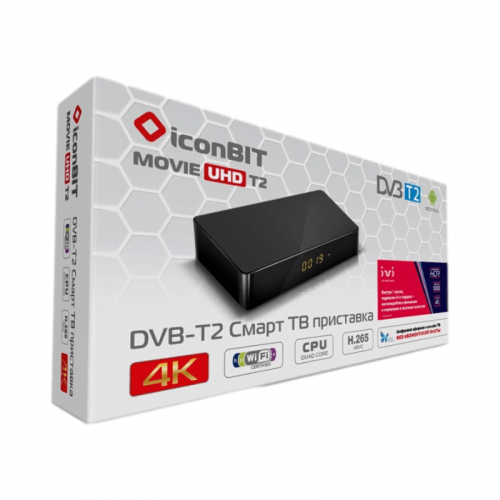 Приставка iconBIT Movie UHD T2 DVB-T2