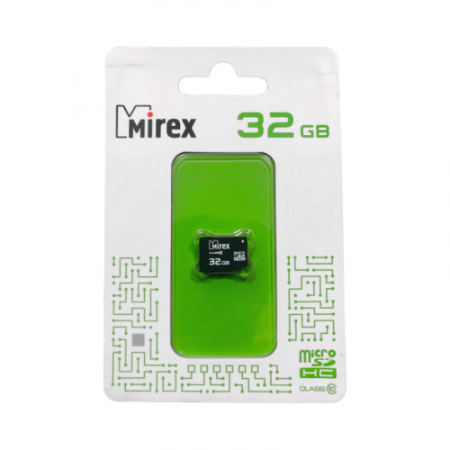 Карта памяти microSDHC 32GB Mirex Class 10
