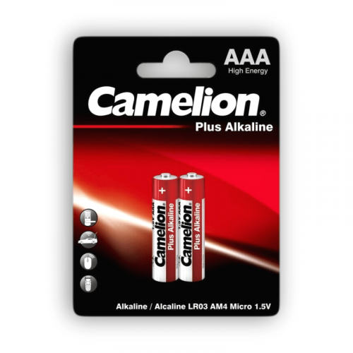 Батарейка Camelion LR03 Plus Alkaline BL-2 1.5В