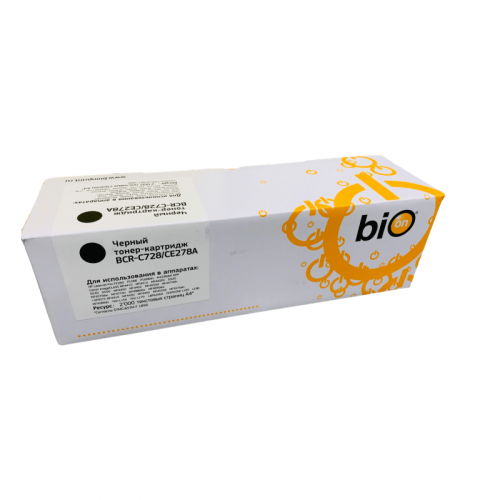 Картридж Bion 728/CE278A для Canon 2000 стр.