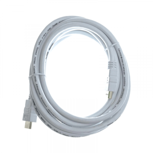 Кабель HDMI 19M/M 1.4V+3D/Ethernet AOpen/Qust 3m, белый