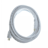 Кабель HDMI 19M/M 1.4V+3D/Ethernet AOpen/Qust 3m, белый