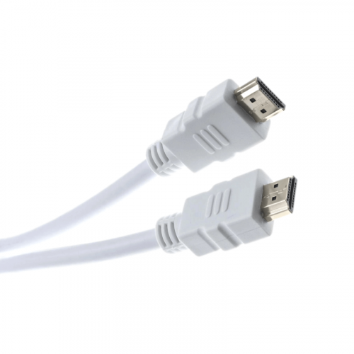 Кабель HDMI 19M/M 1.4V+3D/Ethernet AOpen/Qust 3m, белый