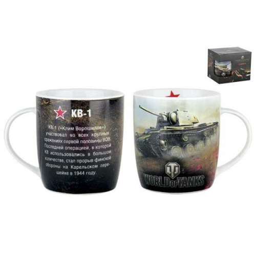 Кружка World of Tanks "КВ-1" 350 мл