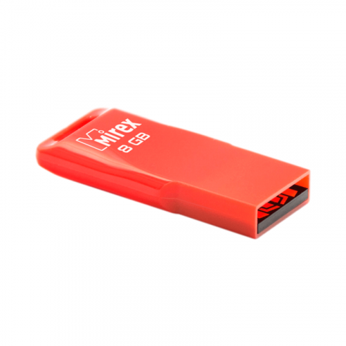Флешка 8GB Mirex Mario, USB 2.0, Красный