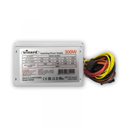 Блок питания Winard 300W 8cm