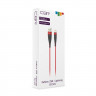 Кабель CBR USB-Lightning, 1м red
