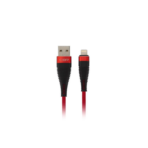 Кабель CBR USB-Lightning, 1м red