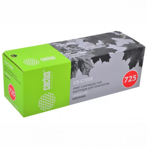 Картридж Cactus CS-C725 для Canon i-SENSYS LBP 6000/6000b 1600 стр.