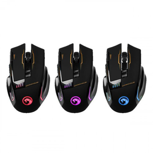 Игровая мышь Marvo G909H BK 8кн, 4 подсветки 4800