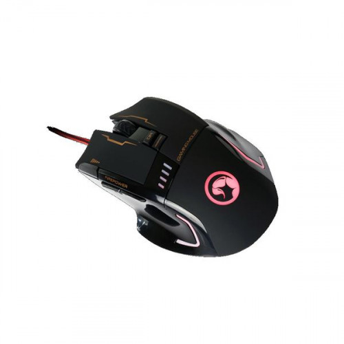 Игровая мышь Marvo G909H BK 8кн, 4 подсветки 4800