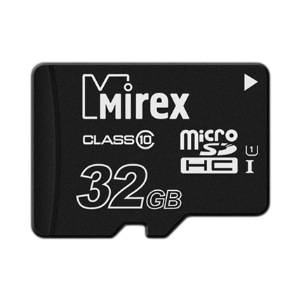 Карта памяти microSDHC 32GB Mirex Class 10 UHS-I