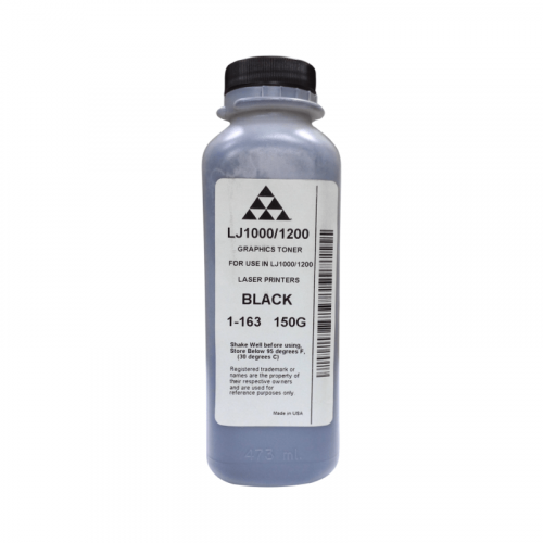 Тонер AQC для HP LJ1000/1200 Q2613A/Q2624A/C7115A, EP-26/EP-27 фл. 150г США