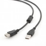 Кабель Gembird PRO USB 2.0 удлинительный 1.8м