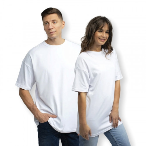Футболка Futbitex Evolution Oversize белая 48 (М)