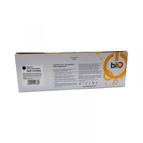 Картридж Bion CC530A для HP CLJ черный 3500 стр.