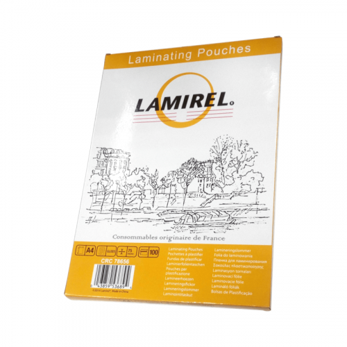 Пленка для ламинирования A4, 75мкм, Lamirel, LA-7865601 100 шт.