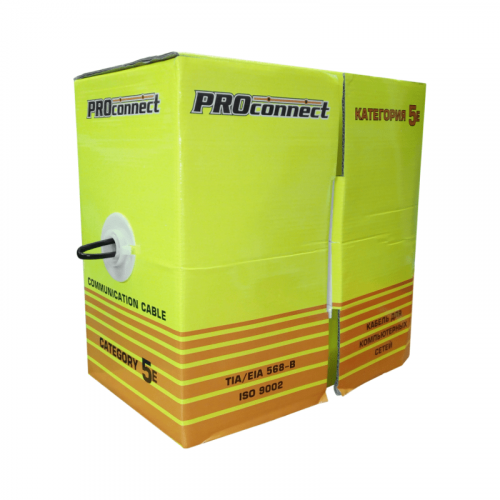Кабель Proconnect UTP CAT5 4 пары 0.51мм OUTDOOR CCA 305м