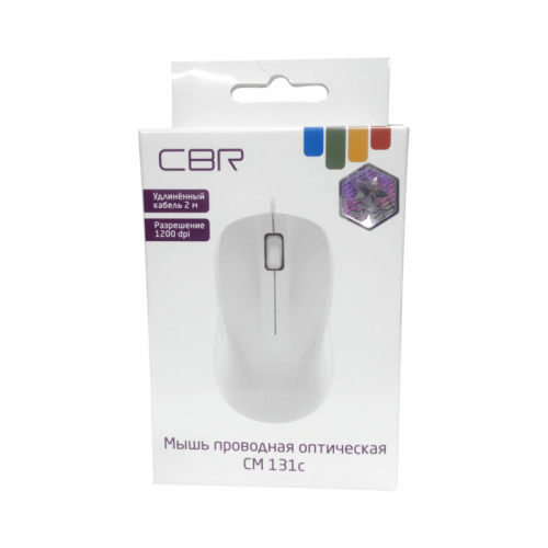 Мышь CBR CM 131c White