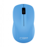 Мышь CBR CM 410 Blue беспроводная