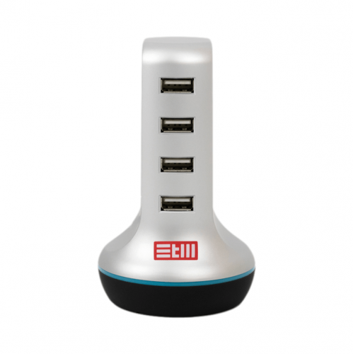 Зарядное устройство STM USB hub TU 46 silver