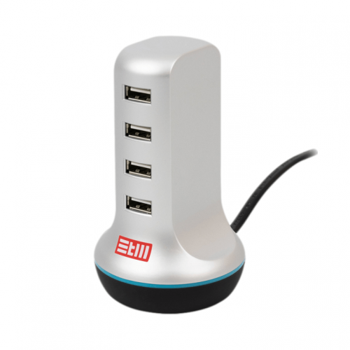Зарядное устройство STM USB hub TU 46 silver