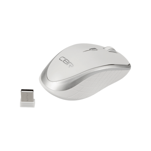 Мышь CBR CM 551R White, беспроводная