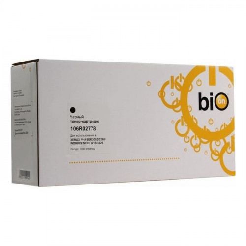Картридж Bion 106R02778 для Xerox Phaser 3052/3052NI/3260, 3000 стр