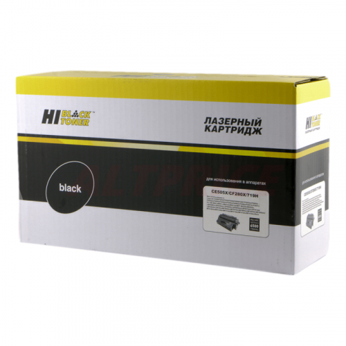 Картридж Hi-Black CE505X/CF280X/CRG-719 для HP LJ / Canon 6900стр