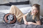 Подушка World of Tanks Лого круглая