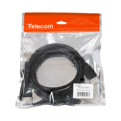 Кабель HDMI-HDMI v2.0 Telecom 2м