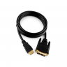Кабель HDMI-DVI ExeGate HDMIM-DVIM, single link, 3м