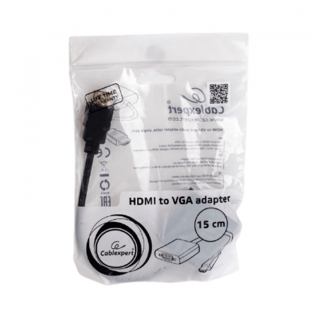 Переходник Cablexpert HDMI-VGA A-HDMI-VGA-03