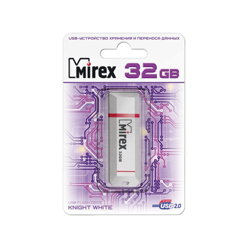 Флешка 32GB Mirex Knight, USB 2.0