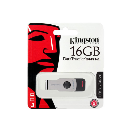 Флешка 16GB Kingston DataTraveler SWIVL USB 3.1