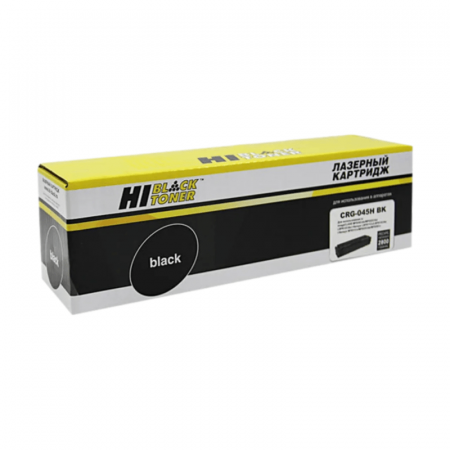 Картридж Hi-Black №045H BK для Canon LBP-611/613/MF631/633/635, Bk, 2,8K