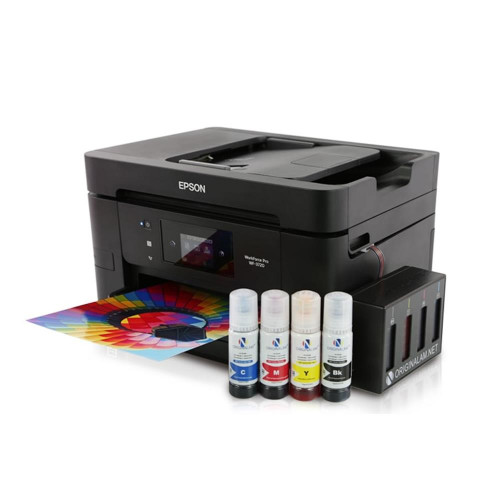 МФУ Epson WorkForce Pro WF-3720DWF c БСНП и чернилами