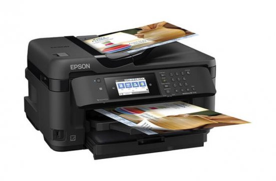 МФУ Epson WorkForce WF-7710DWF с СНПЧ и чернилами