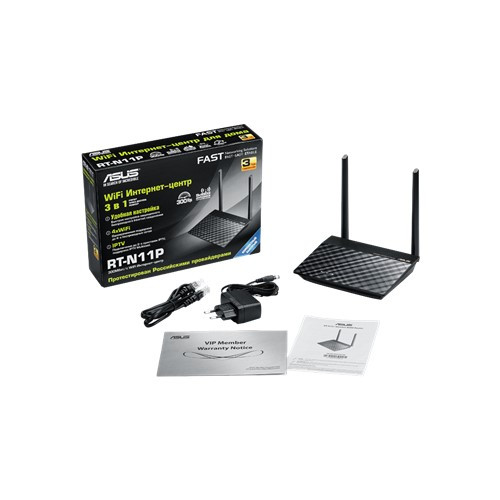 Маршрутизатор ASUS WiFi Router RT-N11P