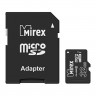 Карта памяти microSDHC 32GB Mirex Class 10 UHS-I (SD адаптер)