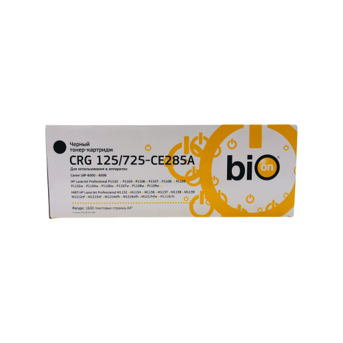 Картридж Bion Cartridge 725/CE285A для  Canon LBP6000, LJ P1100/1130/1210,  (1600 стр.)