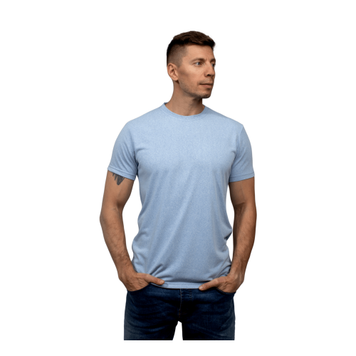Футболка Futbitex "Melange" Классика 52(XL), голубой