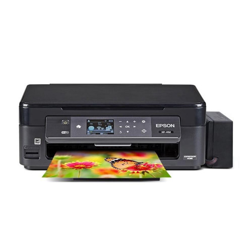 МФУ Epson XP-452 БСНПЧ + светостойкие чернила