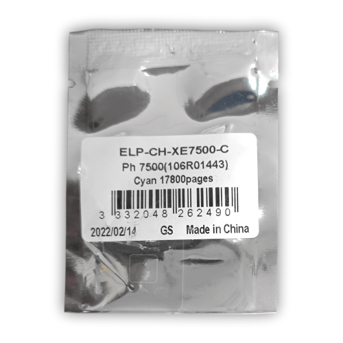 Чип Xerox Phaser 7500 (106R01443) Cyan, 17.8K (ELP)