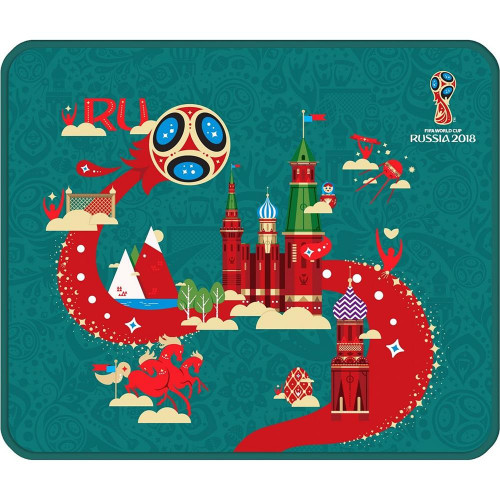 Коврик FIFA 2018 зелёный