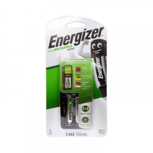 Зарядное устройство Energizer Charger Mini EU + 2NH/AAA 700mAh
