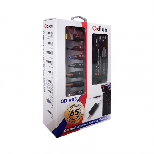 Блок питания ноутбука FSP 19V 3.34A 65W, 9 tips QD V65