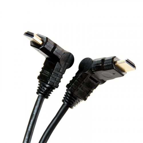 Кабель HDMI-HDMI v1.4 Telecom  1м с двумя поворотными коннекторами
