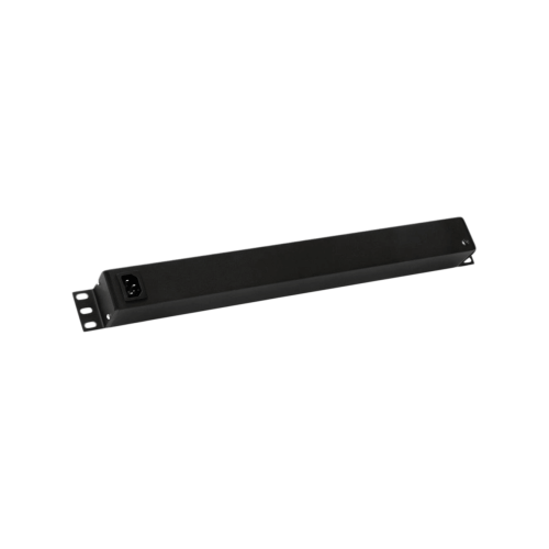 Блок розеток 19" Hyperline 1U, 10А, 8 розеток